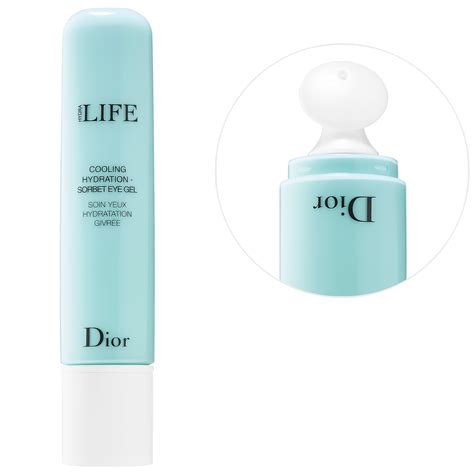 dior hydra life cooling hydration sorbet eye gel|where to buy Dior moisturizer.